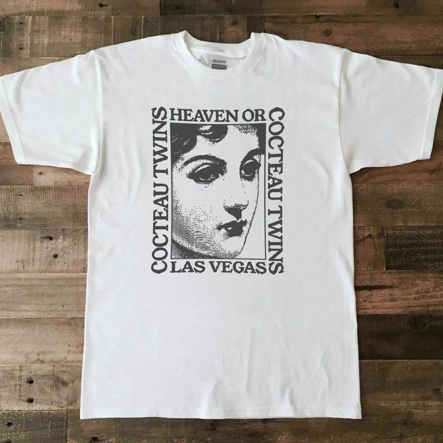 Cocteau Twins Vintage Inspired Band Tee Shirt TheKingShirt