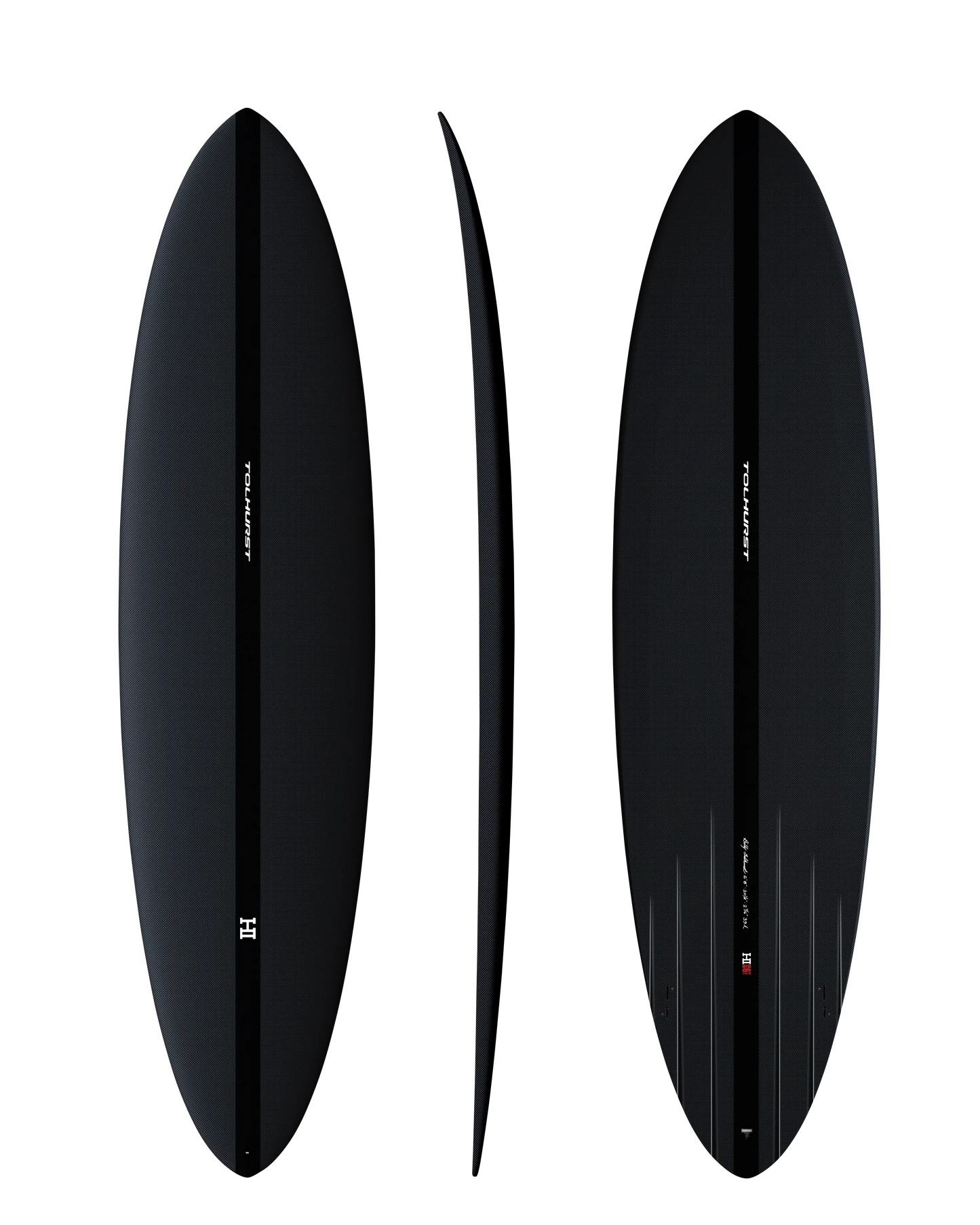 Harley Ingleby Mid 6 Twin Thunderbolt Technology Surf Shop Oceanside, CA Full Carbon