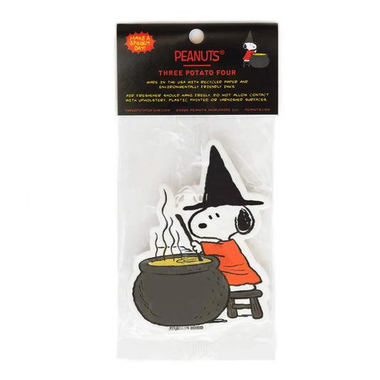 3P4 x Peanuts® Halloween - Snoopy Witch Air Freshener Three Potato Four