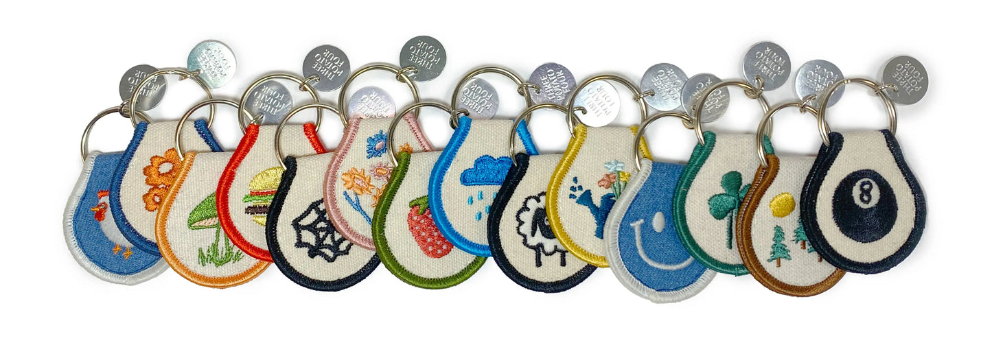 Patch Keychain - 8 Ball Three Potato Four