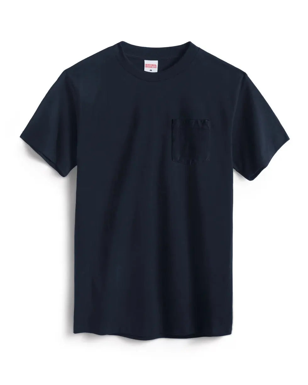 Pennant Pocket T-Shirt - Navy Birdwell