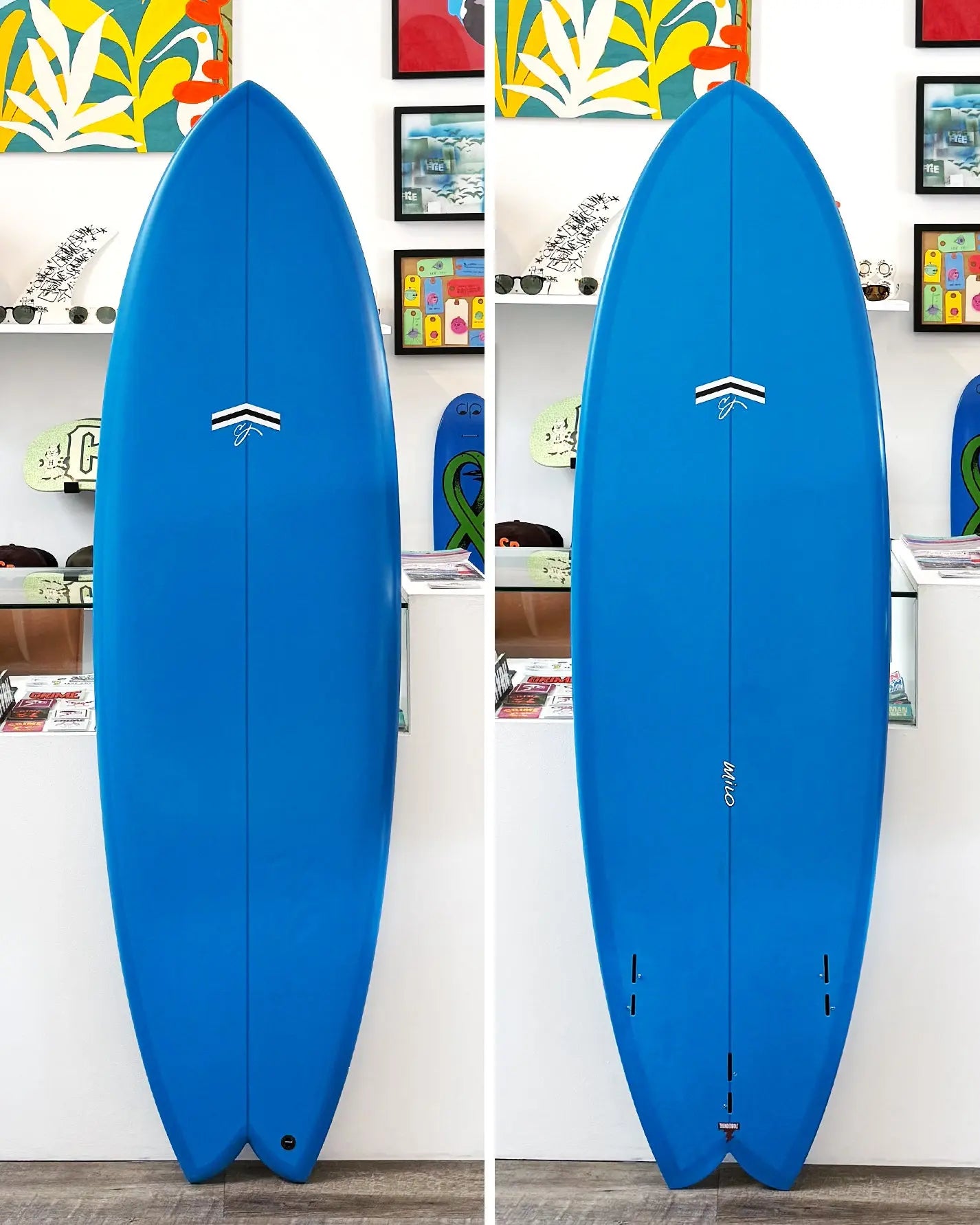 6'3" Milo - Electric Blue - Used CJ Nelson Designs