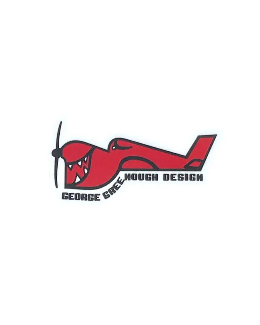 Greenough Airplane Small Stickers True Ames