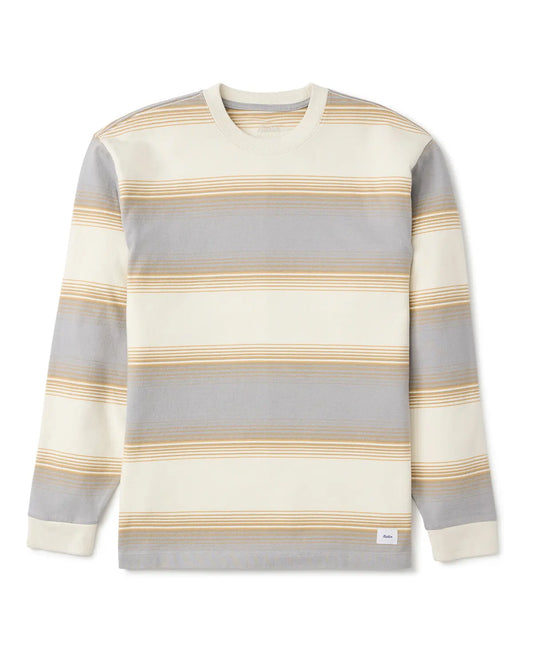 Sunset Box Fit LS Tee Katin