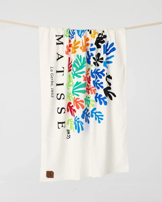 La Gerbe Beach Towel | Henri Matisse x Slowtide Slowtide