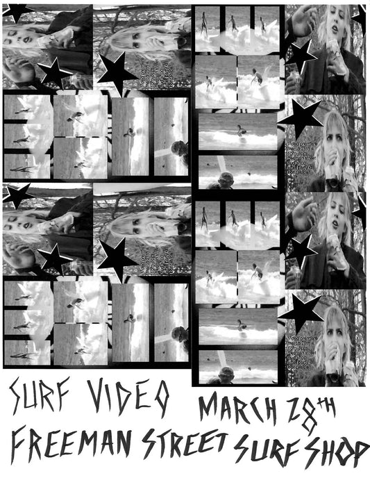 Surf Video Night Freeman Street Shop