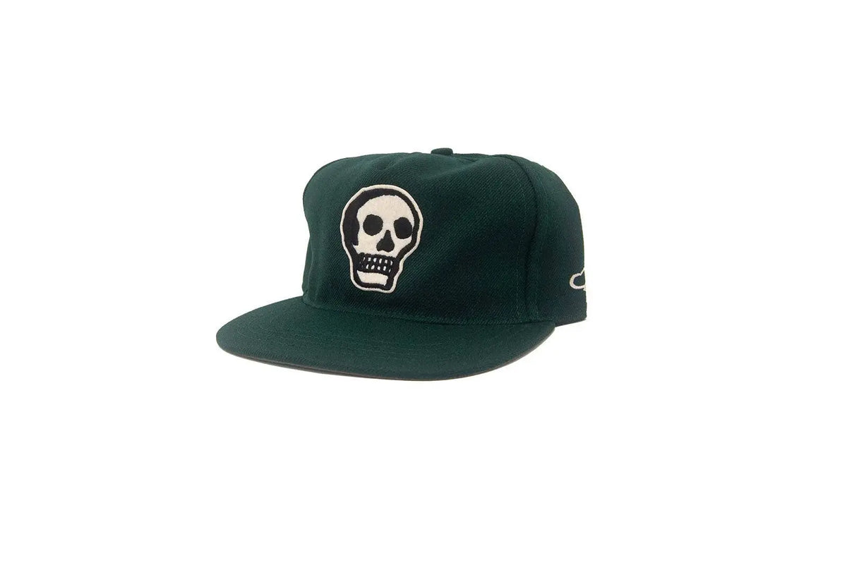 THE SKULL II Dk Green - Snapback The Ampal Creative