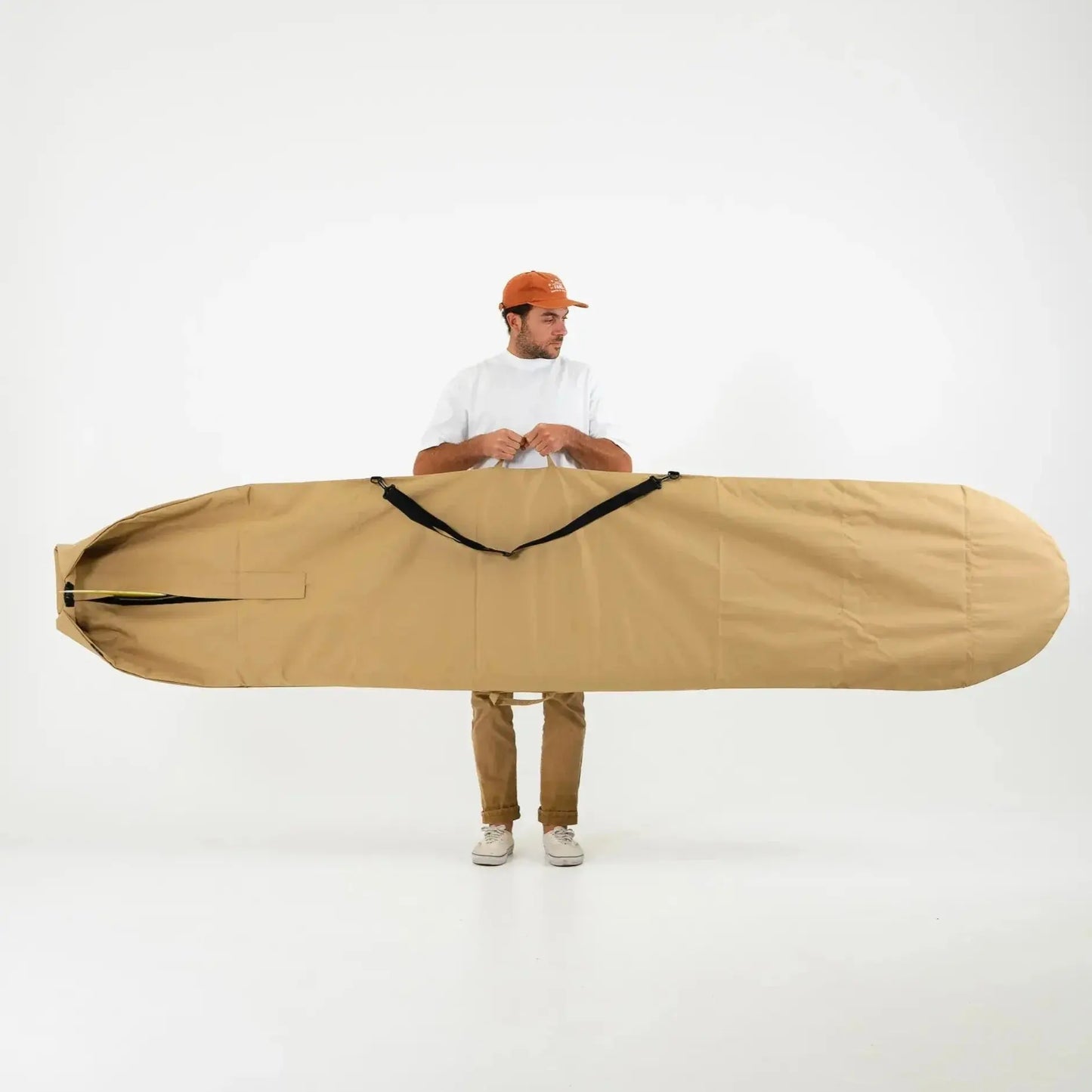 FARO Canvas Surfboard Bag (tan color) Faro Board Bags