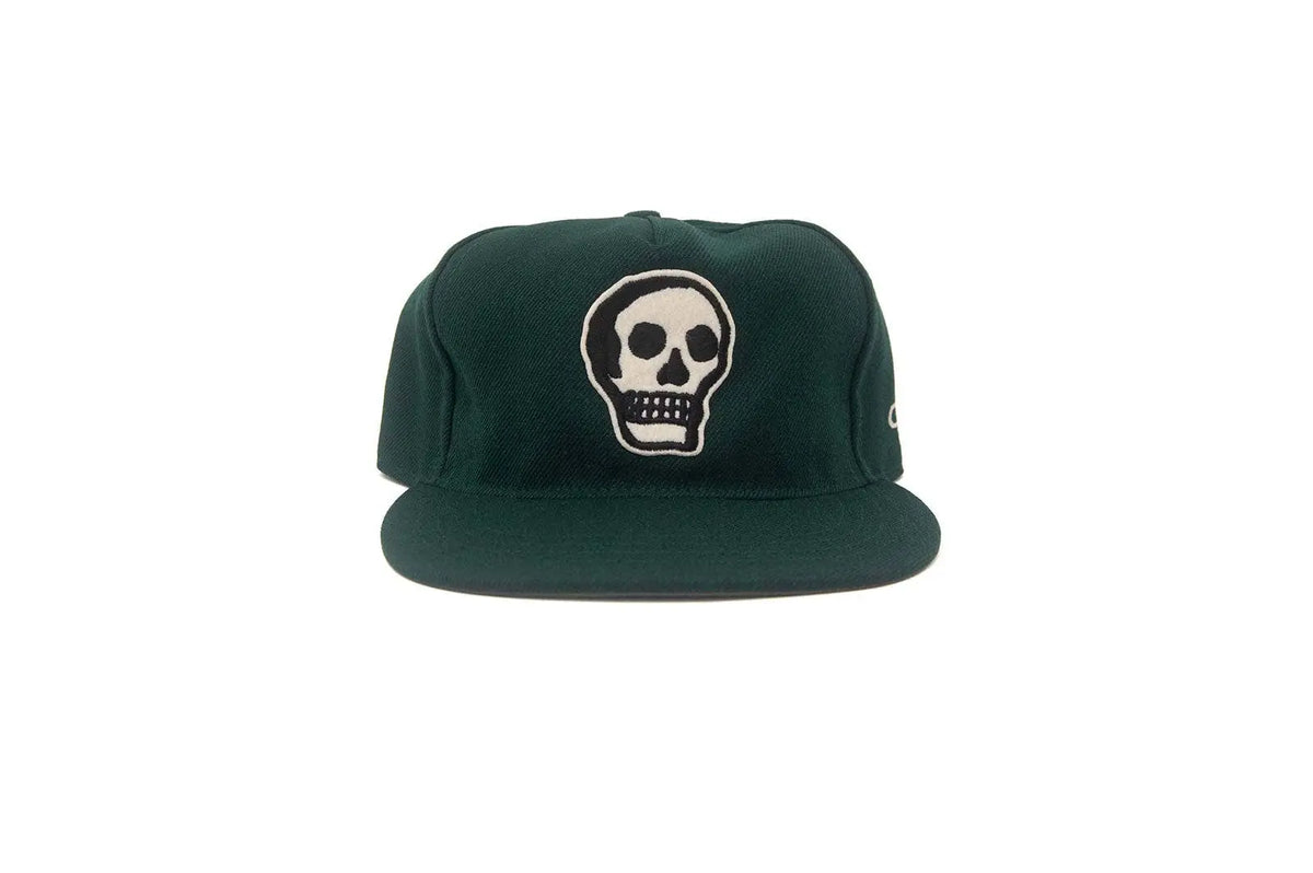THE SKULL II Dk Green - Snapback The Ampal Creative