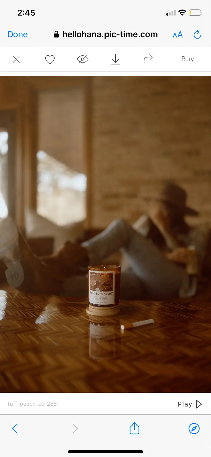 Gold Dust West Tuff Peach Craft Co.