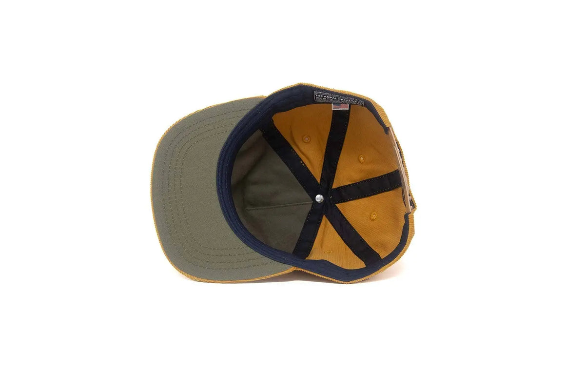 UNION V Corduroy Snapback - Honey The Ampal Creative