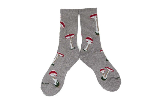 FUNGI Socks - Khaki The Ampal Creative