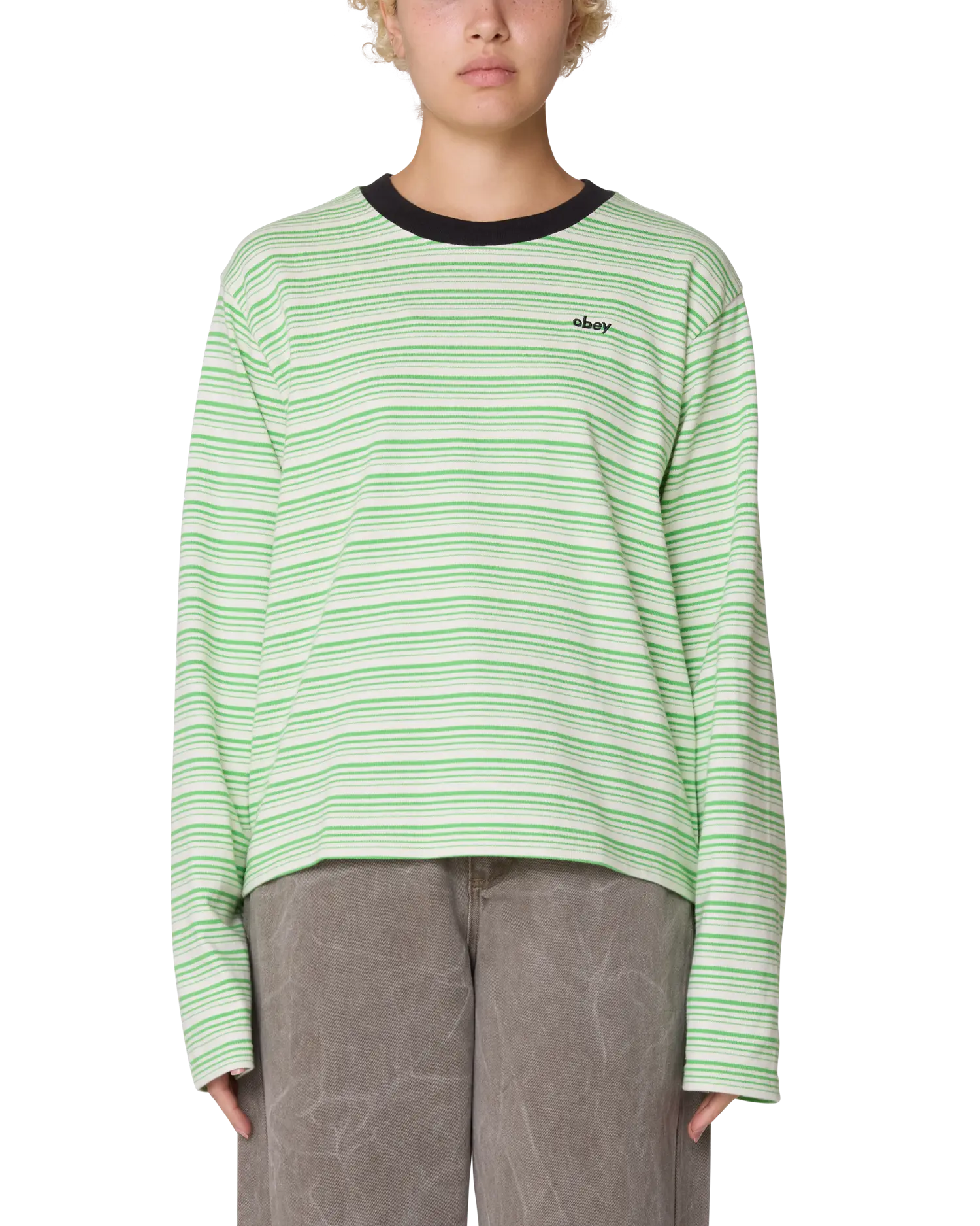 OBEY DOROTHY STRIPE LS OBEY Clothing