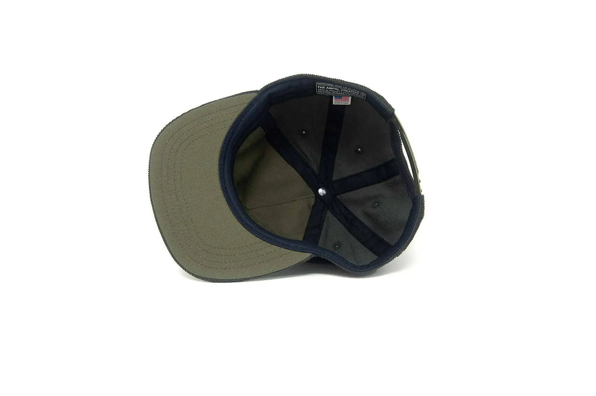 UNION V Corduroy Snapback - Moss The Ampal Creative