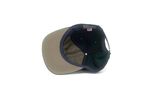 THE SKULL II Dk Green - Snapback The Ampal Creative