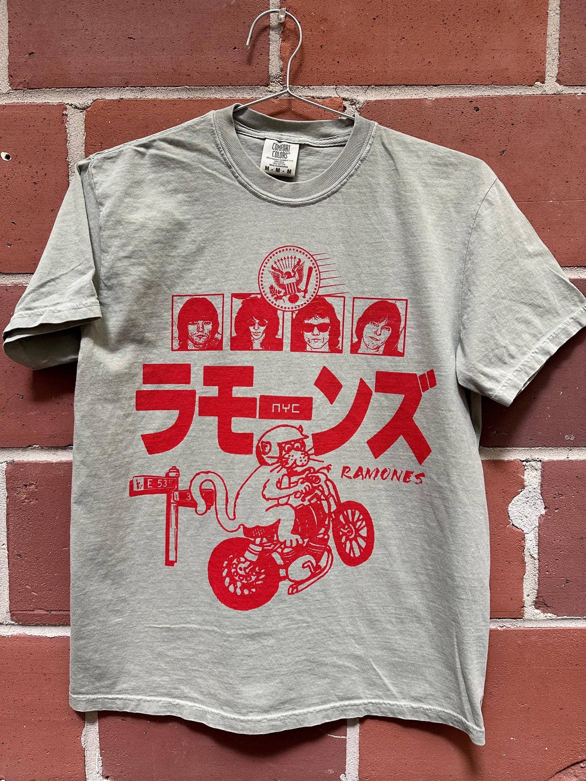Vintage Ramønes Band Fan Art Graphic Tee Shirt TheKingShirt