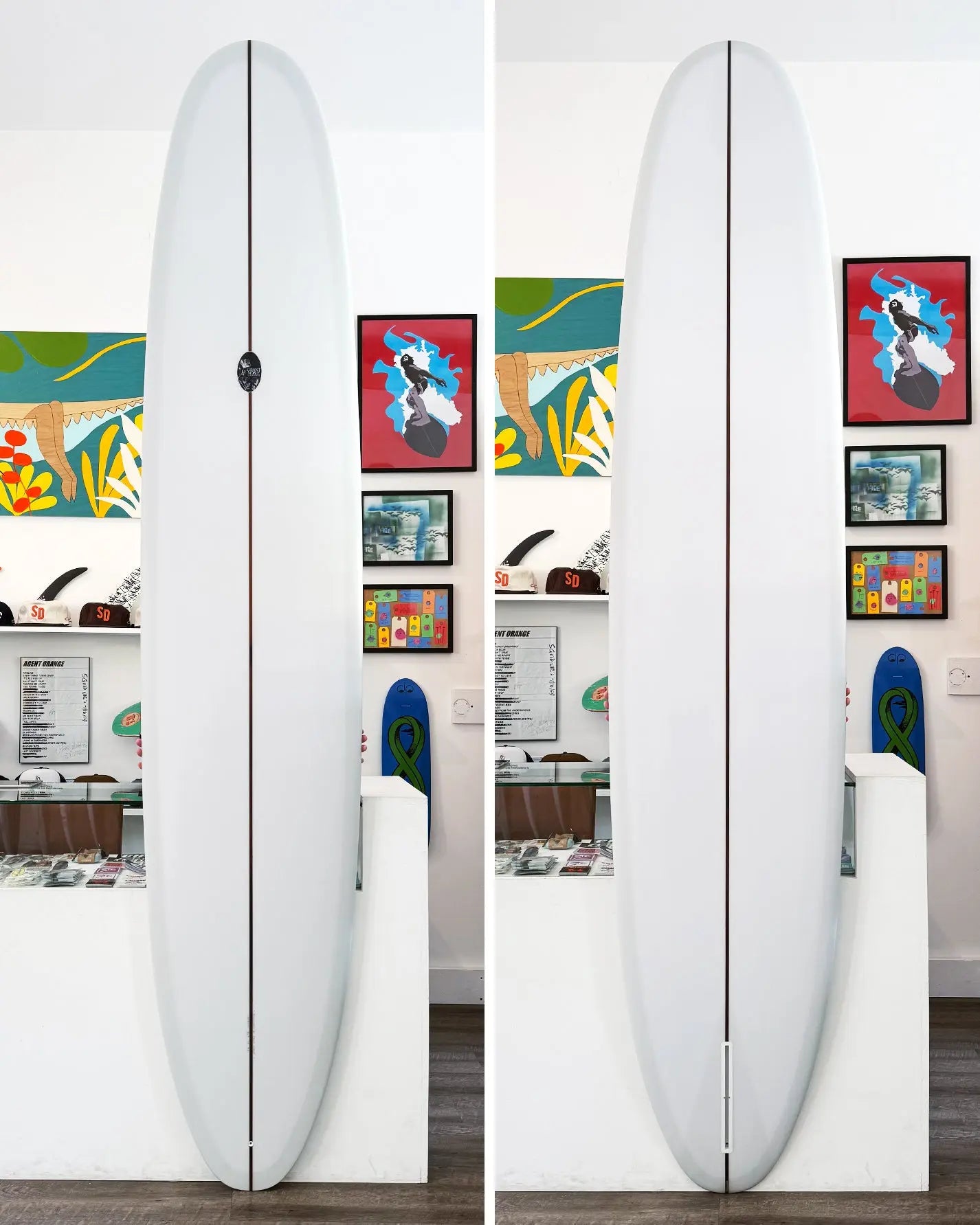 9'6" Wilbur Model by Grant Noble - Clear Volan Grant Noble
