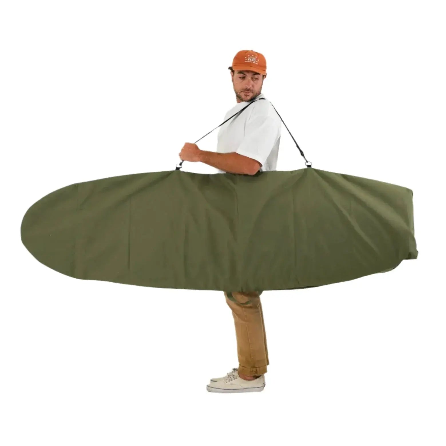 FARO Canvas Surfboard Bag (olive color) Faro Board Bags