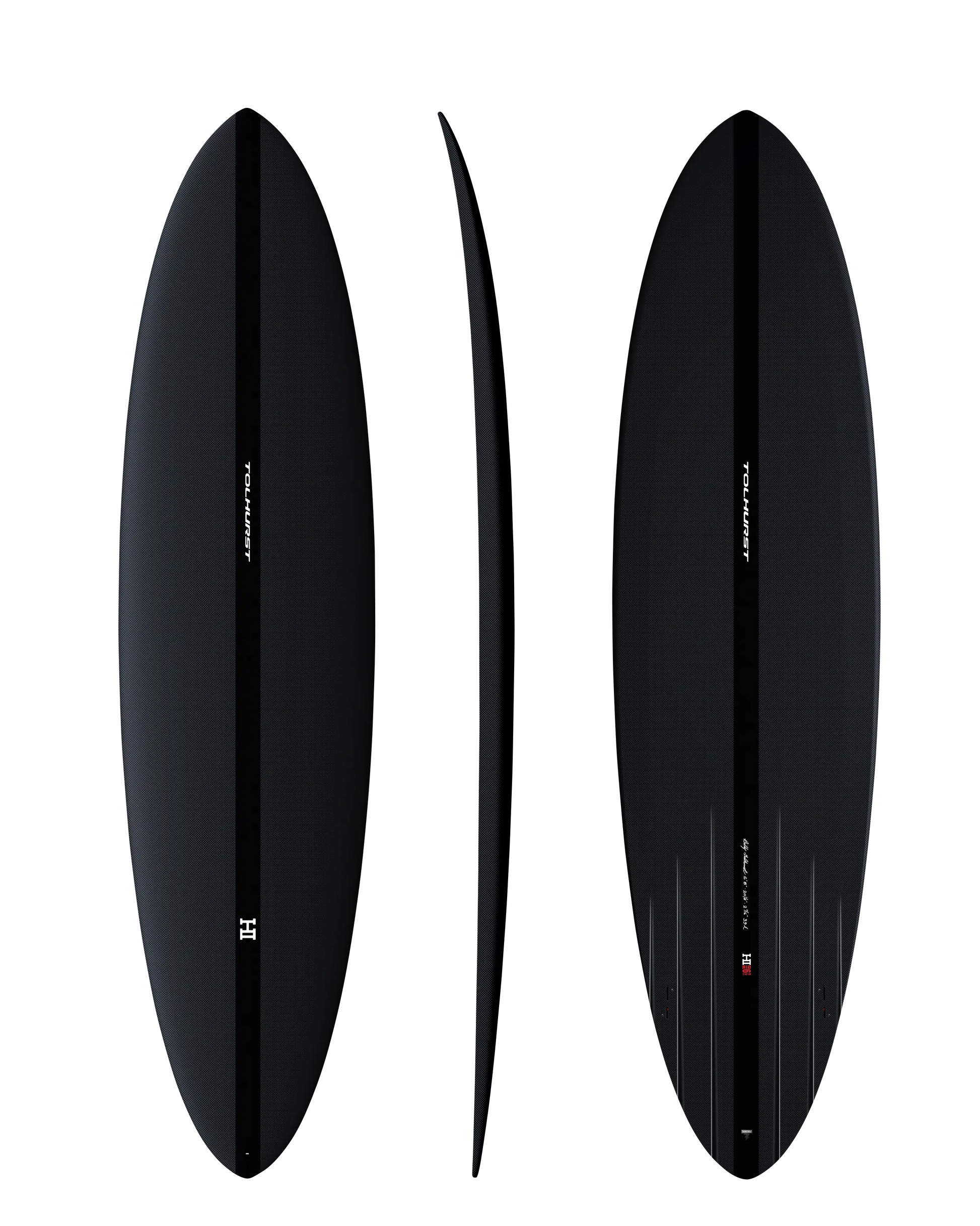 Harley Ingleby Mid 6 Twin Thunderbolt Technology  Surf Shop Oceanside, CA Full Carbon