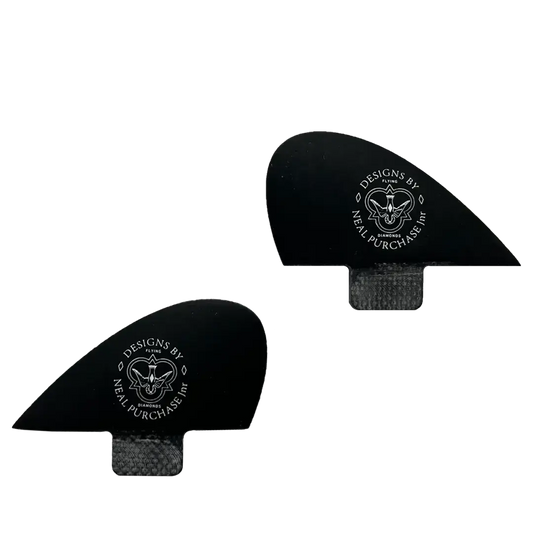 NPJ Duozer Side Fin - FCS Single Tab Flying Diamonds of California