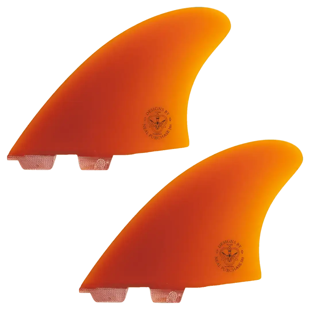 NPJ Keel Fin Twin Set Flying Diamonds of California