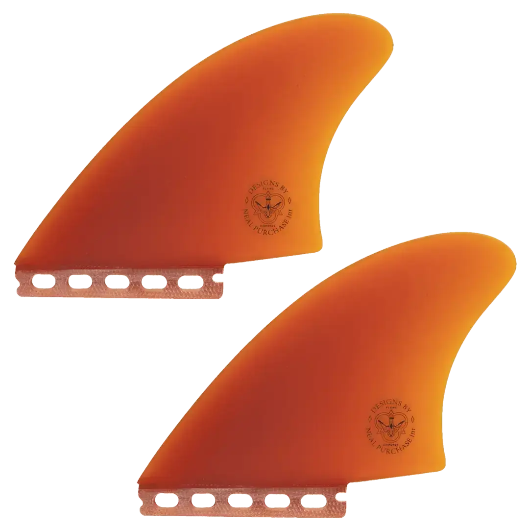 NPJ Keel Fin Twin Set Flying Diamonds of California