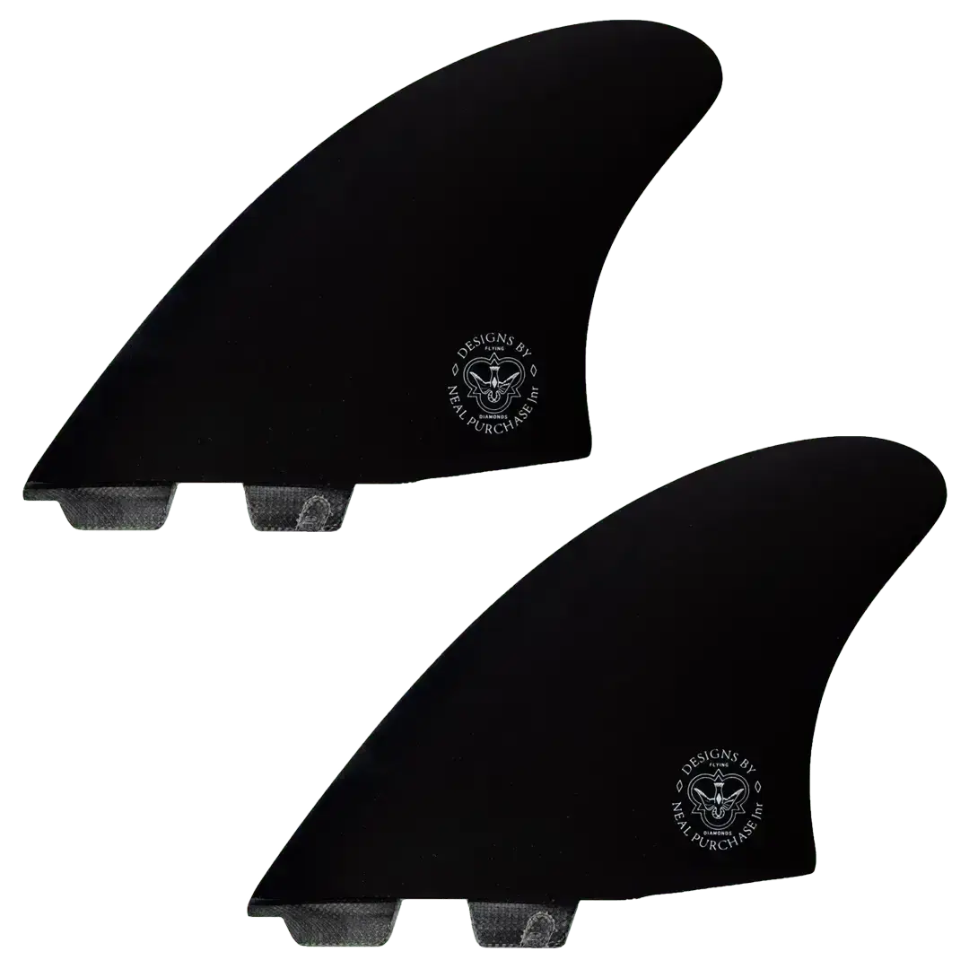 NPJ Keel Fin Twin Set Flying Diamonds of California