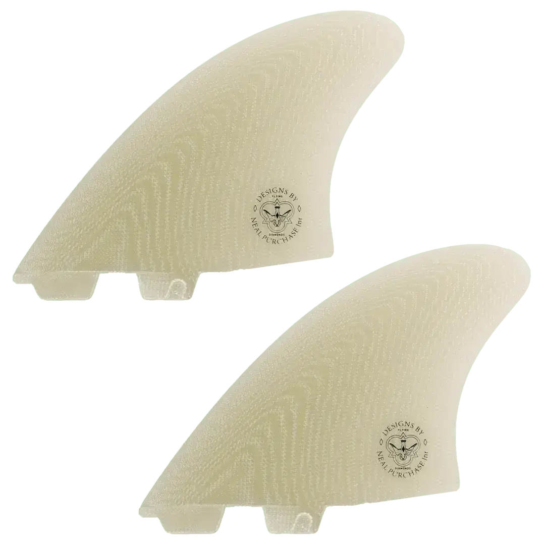 NPJ Keel Fin Twin Set Flying Diamonds of California