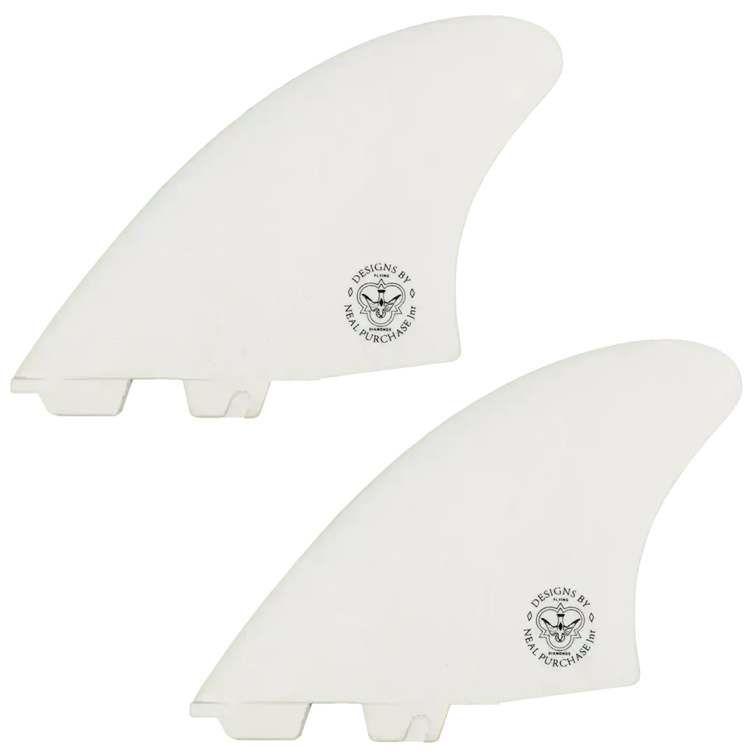 NPJ Keel Fin Twin Set Flying Diamonds of California