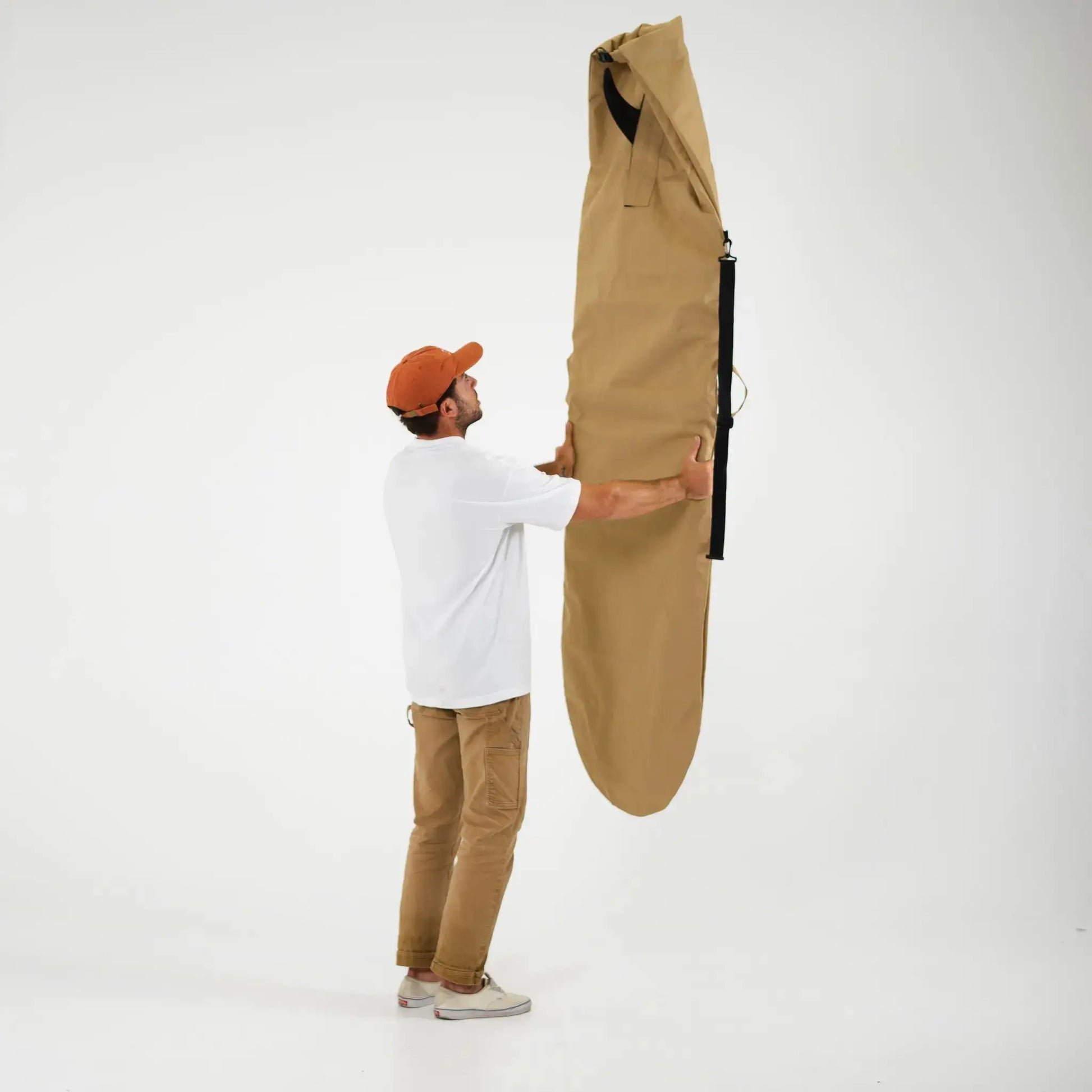 FARO Canvas Surfboard Bag (tan color) Faro Board Bags