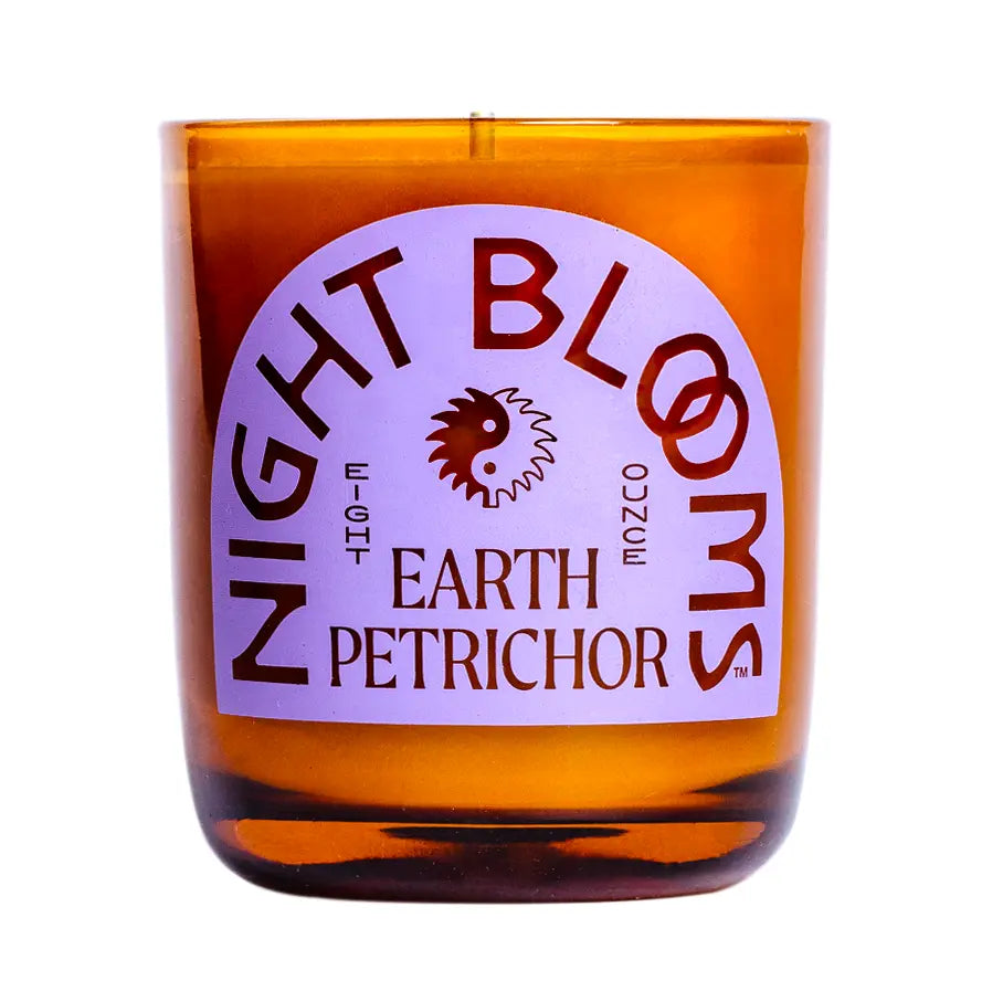 Earth Petrichor 8 oz. Candle Night Blooms Goods