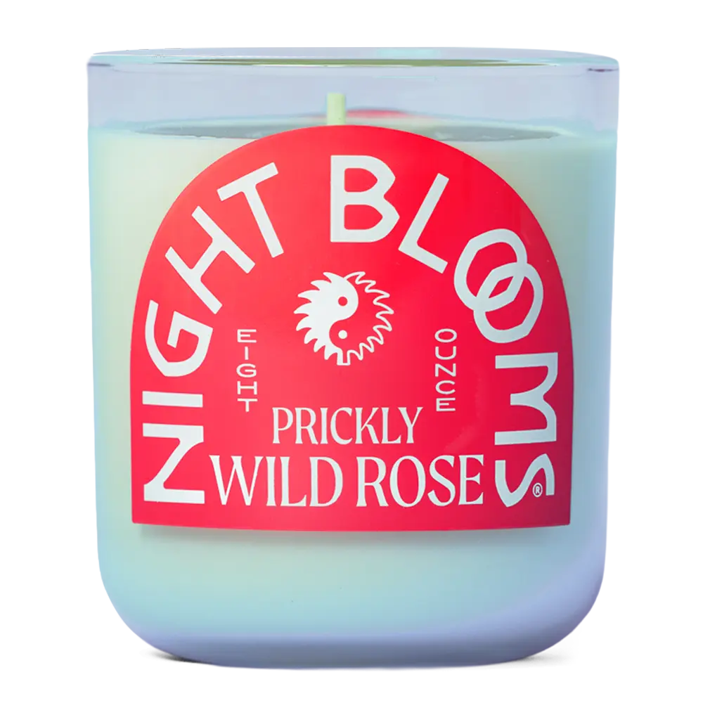 Prickly Wild Rose 8 oz. Candle Night Blooms Goods