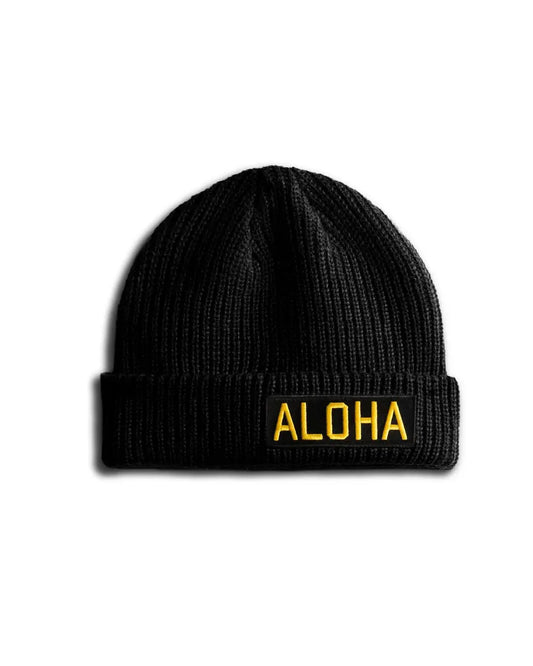 Aloha Watchcap - Black Birdwell