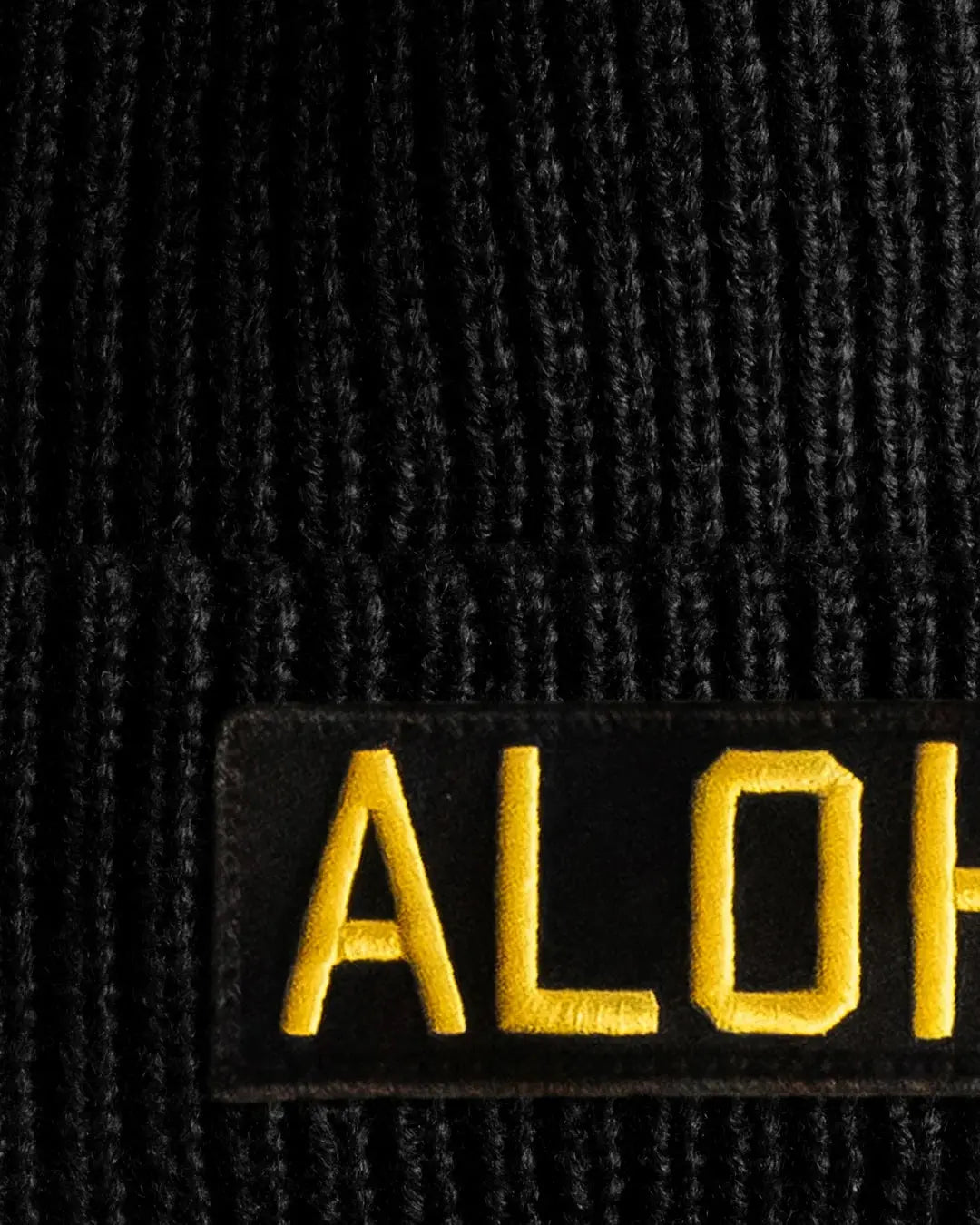 Aloha Watchcap - Black Birdwell