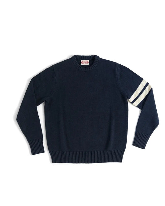 Comp Stripe Sweater - Navy Birdwell