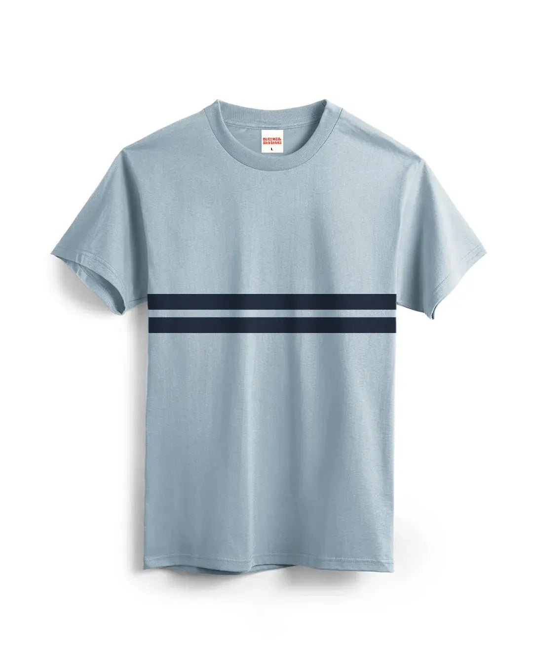 Comp Stripe T-Shirt - Arctic Blue Birdwell