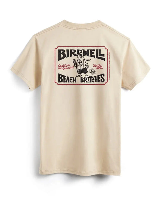 Hangtag T-Shirt - Cream Birdwell