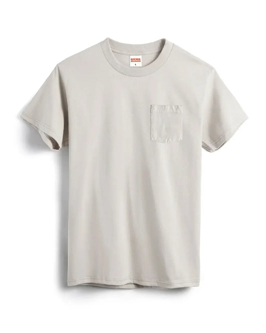 Pennant Pocket T-Shirt - Cement Birdwell