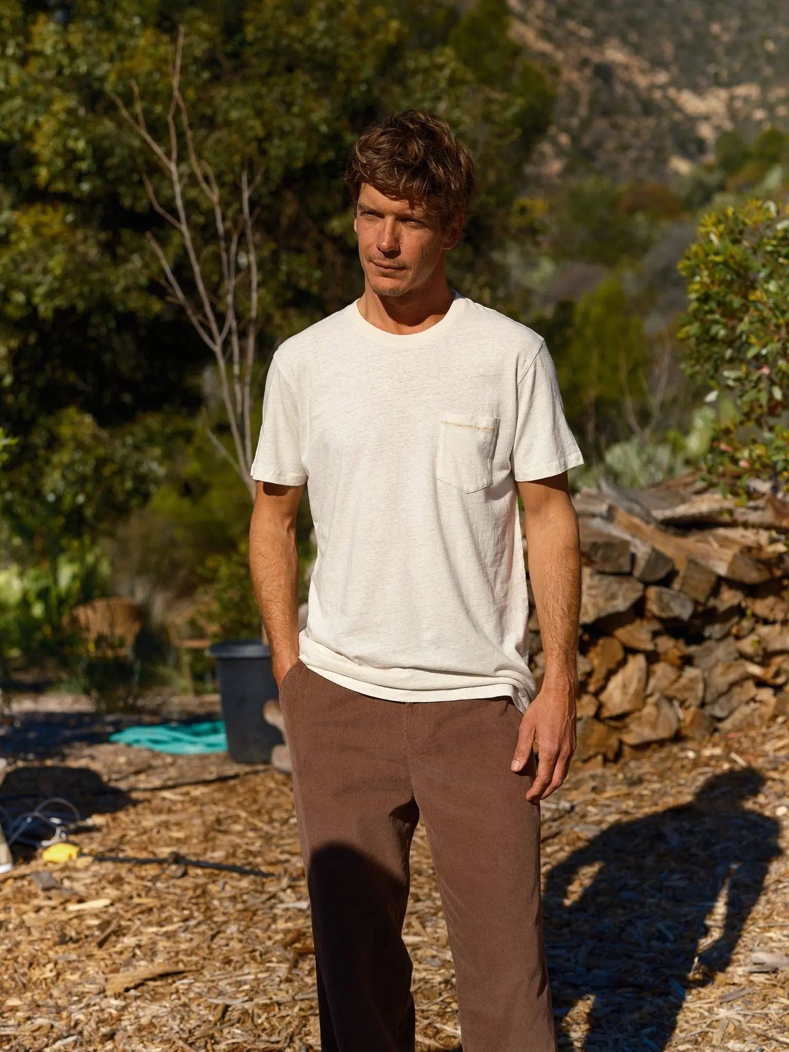 Hemp Pocket Tee Mollusk