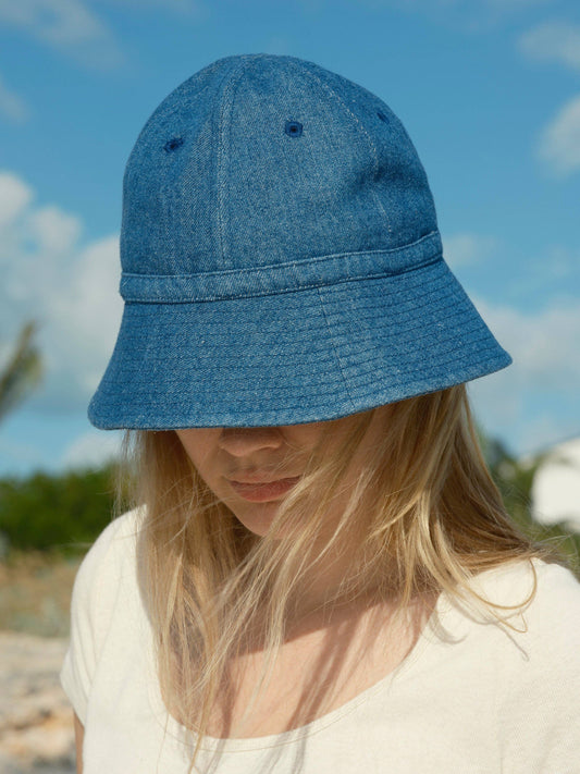 Cupola Bucket Hat - Indigo Denim Mollusk