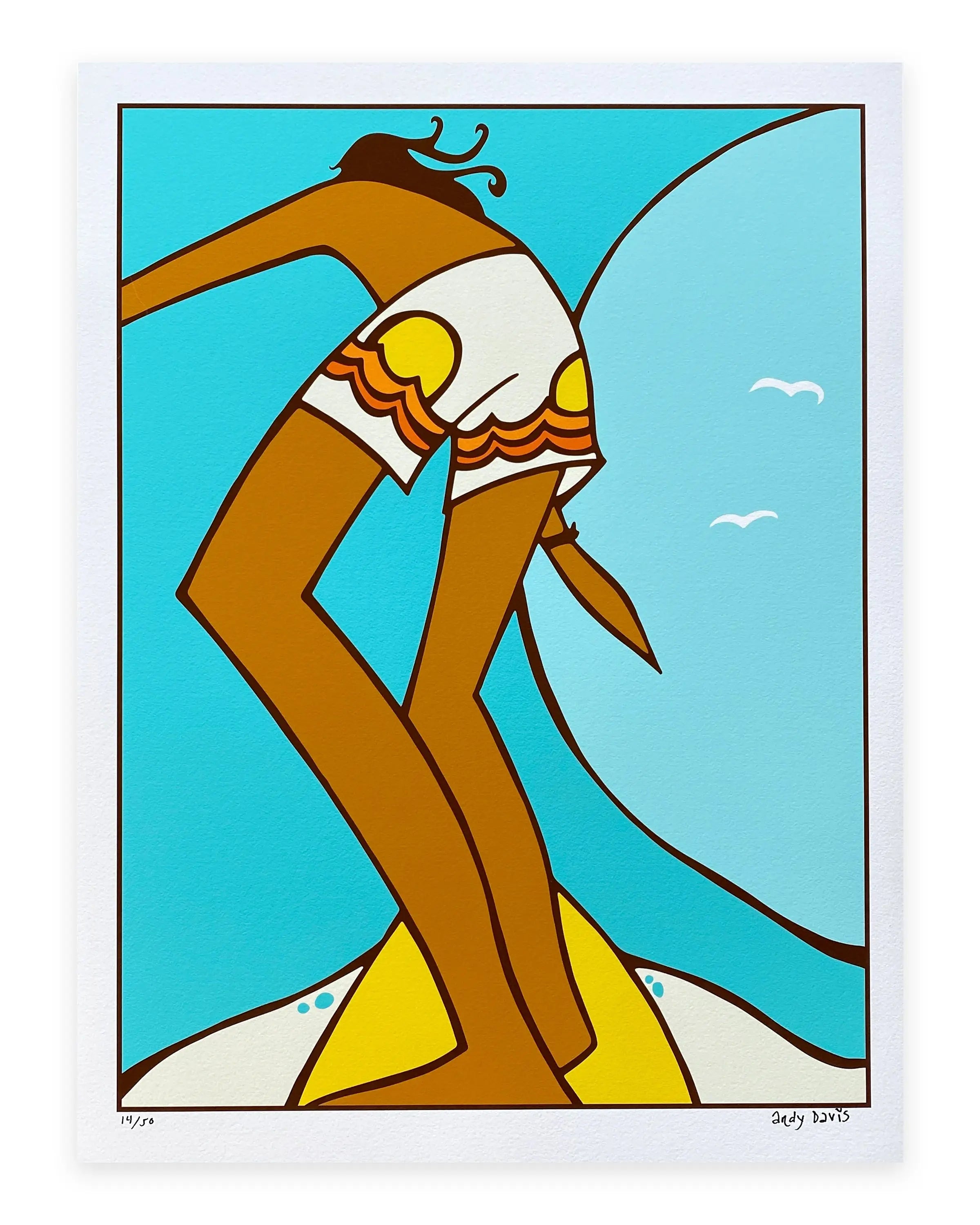 Andy Davis Inside Out Print - Freeman Street Surf Shop
