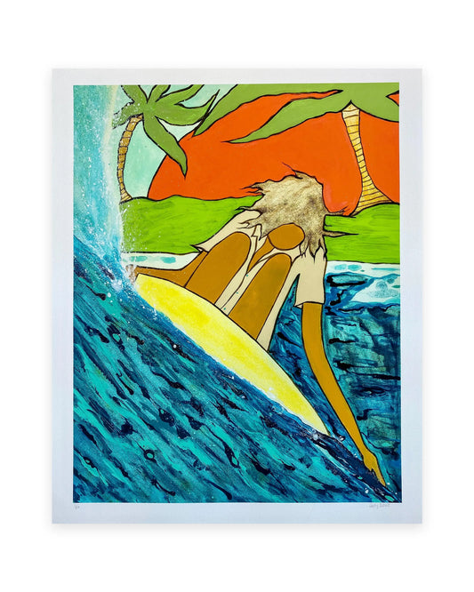 Andy Davis Lip Kiss Print Andy Davis