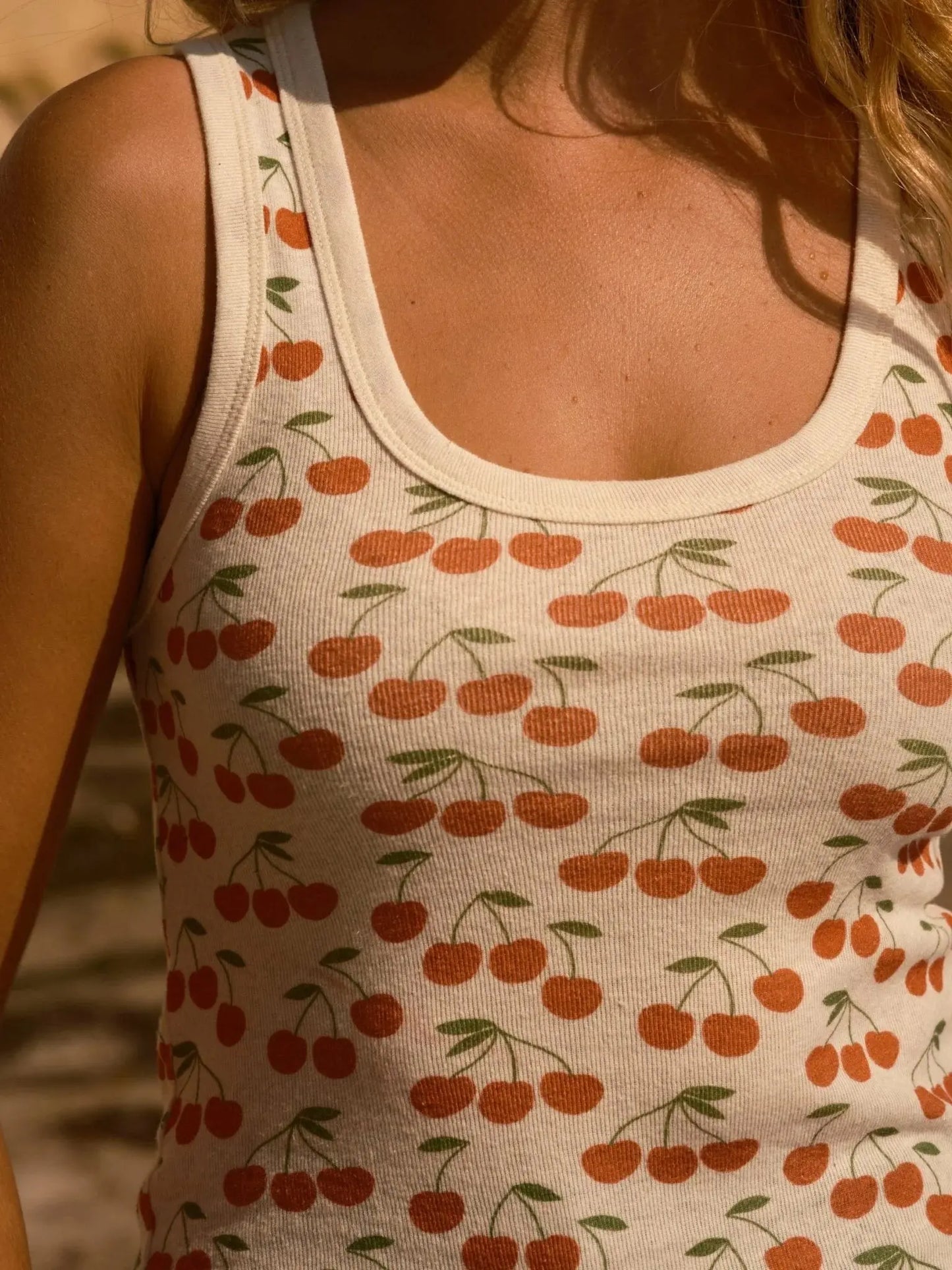 Hemp Rib Tank - Cherries Mollusk