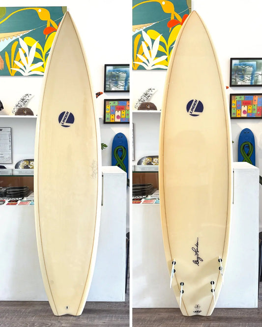 7'0" Gary Linden Parabolic Quad - Used Gary Linden