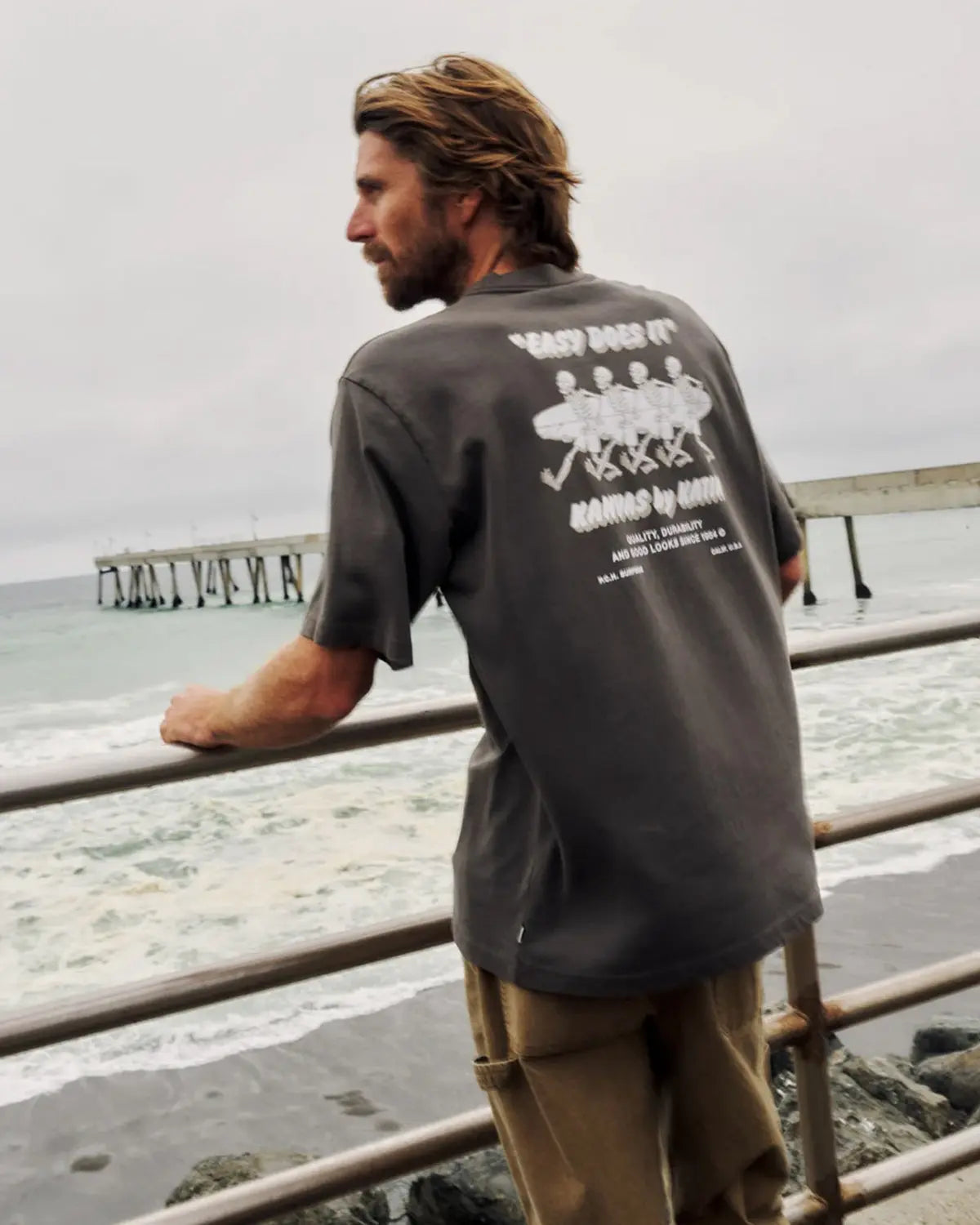 Bones Box Fit Tee Katin