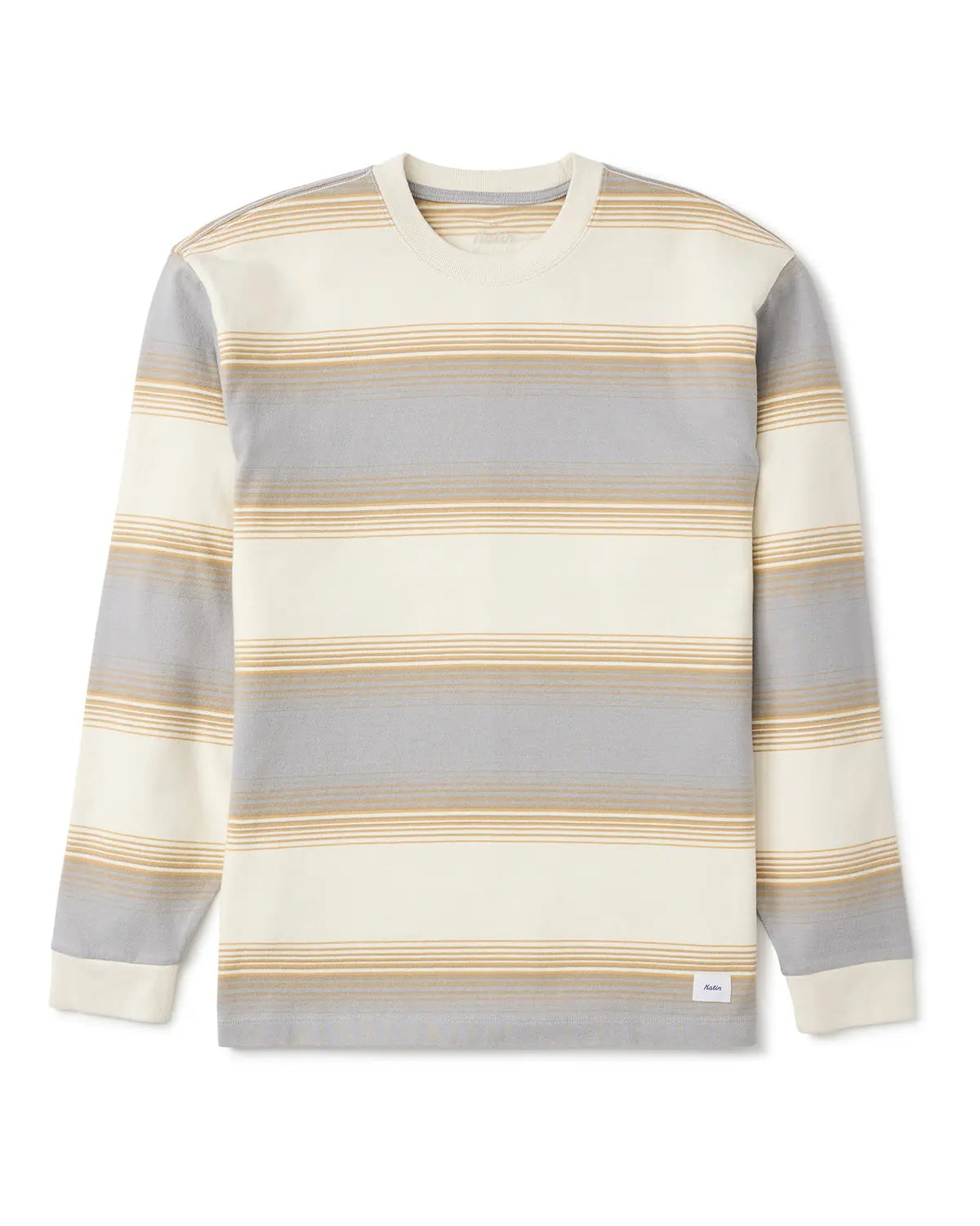 Sunset Box Fit LS Tee Katin
