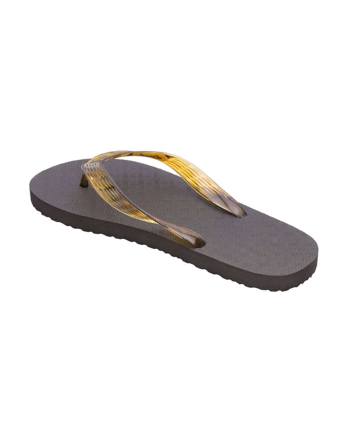 Locals Black with Brown Strap Slipper Locals Hawaii