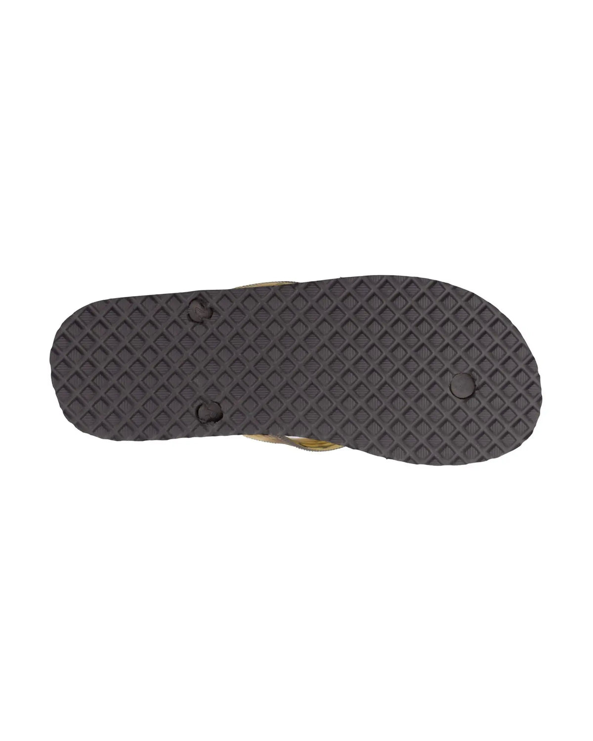 Locals Black with Brown Strap Slipper Locals Hawaii