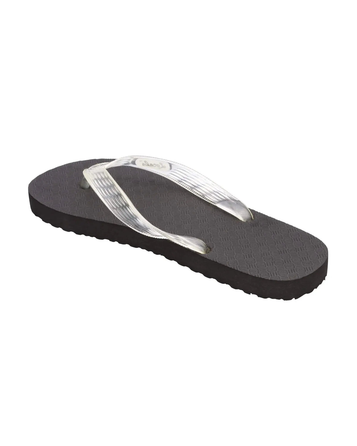 Locals Black with Clear Strap Slipper Locals Hawaii