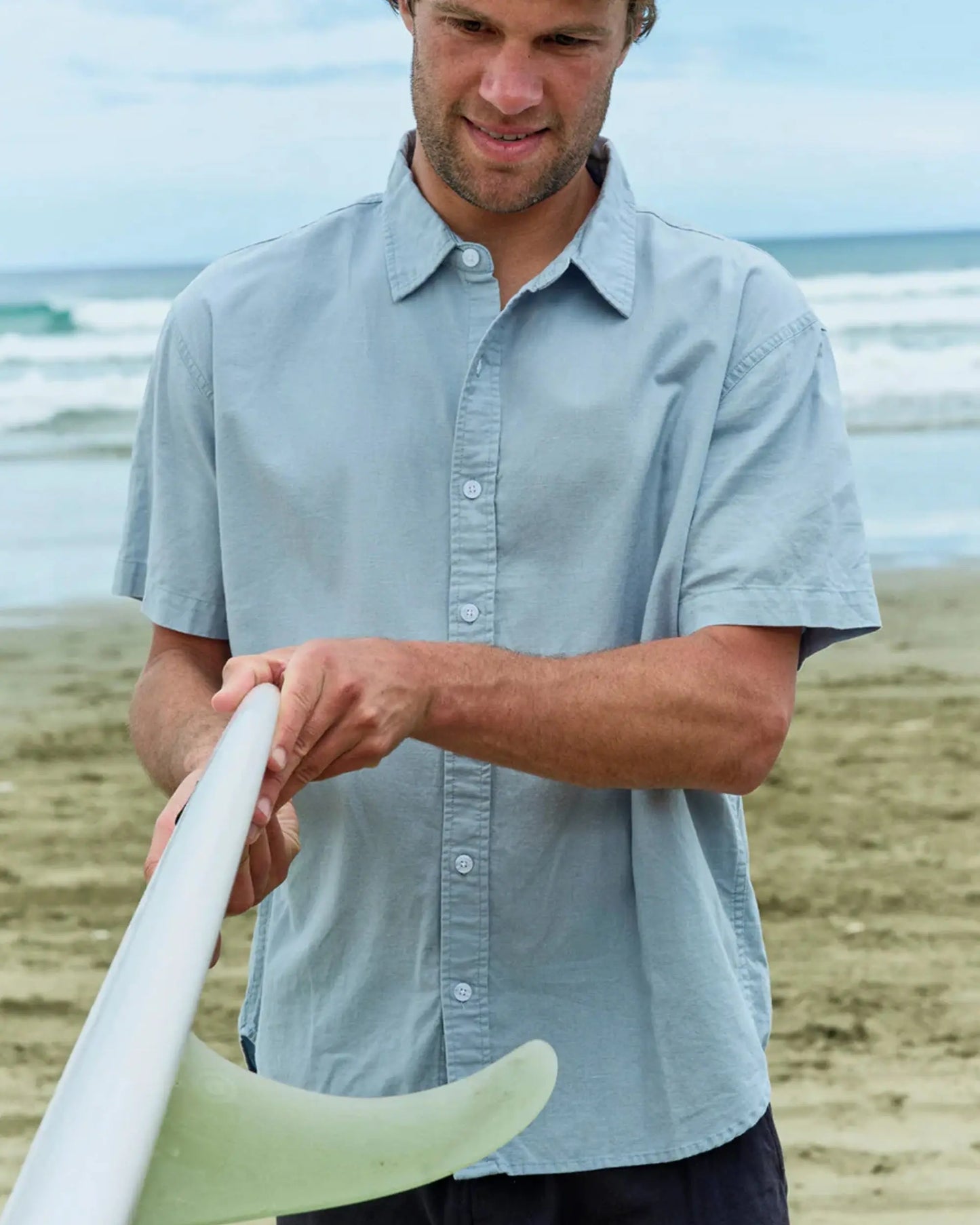 Summer Shirt - Jerry Blue Mollusk